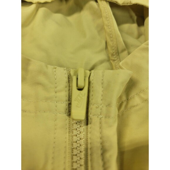 Nike Jacket Mens Large Yellow Half Zip Hooded Pullover Windbreaker DA0011-700 - Picture 2 of 13